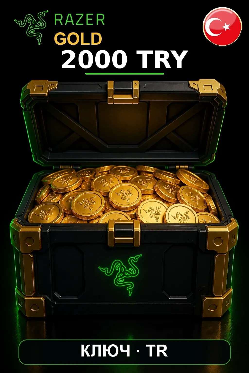 TRY 2000 Razer Gold
